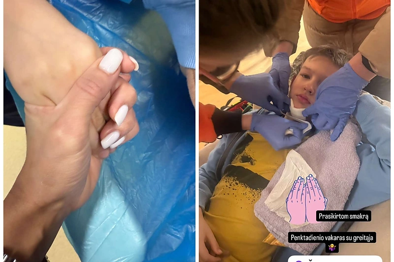 Oksanos Pikul sūnus Dominykas / Asmeninio albumo nuotr.