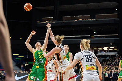 Europos moterų krepšinio čempionato atrankos rungtynės: Lietuva – Belgija / Patricija Adamovič / BNS nuotr.