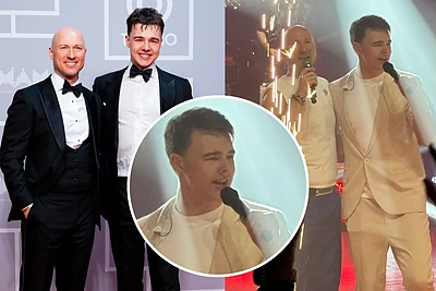 Algirdas Radzevičius su sūnumi Roku / BNS ir asmeninio albumo nuotr.