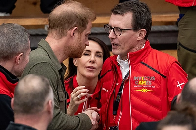 Princas Harry su Lietuvos delegacija / Scanpix nuotr.