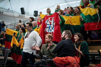 Princas Harry su Lietuvos delegacija / Scanpix nuotr.