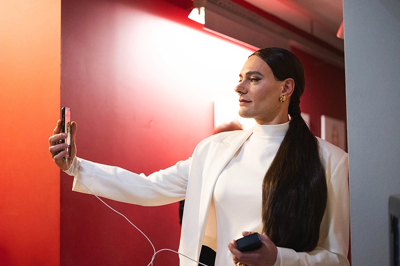 „Muzikinė kaukė“ / Simono Batoro nuotr.