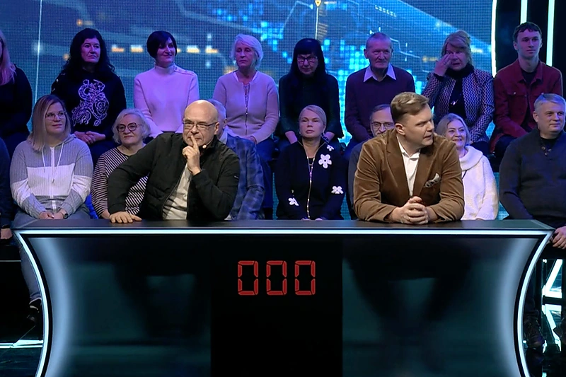 Arnoldas Lukošius ir Mindaugas Stasiulis / TV3 nuotr.