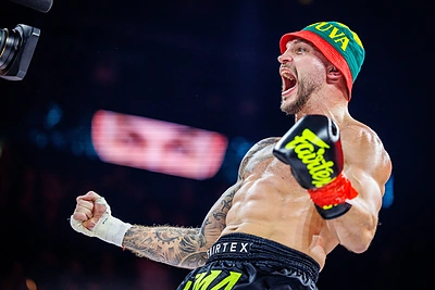 Sergejus Maslobojevas be kovos tapo Lietuvos kikbokso čempionu