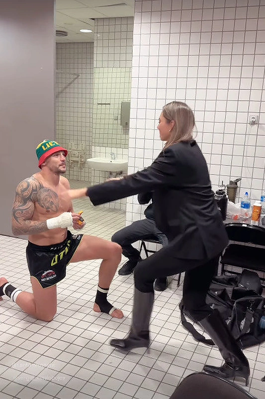 Sergejus Maslobojevas, Santa Mišenytė / Stopkadras