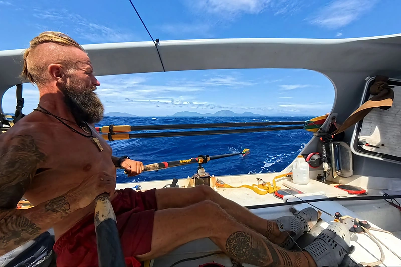 Aurimo Mockaus kelionė per Ramųjį vandenyną / Asmeninio archyvo nuotr.