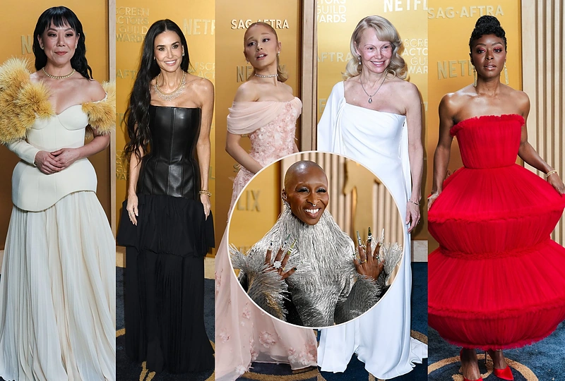 SAG apdovanojimų raudonasis kilimas / Vida Press nuotr.