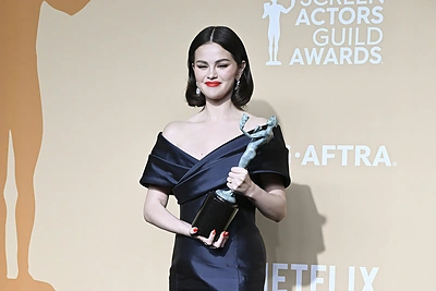 Selena Gomez SAG apdovanojimuose 2025 / Vida Press nuotr.