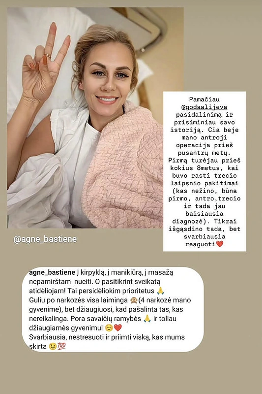 Agnės Bastienės įrašas