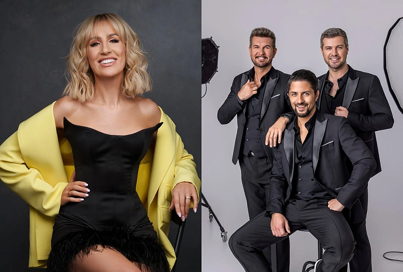 „Džentelmenai“ ir Katažina Zvonkuvienė“ / Greta Talat-Kelpšaitė nuotr.