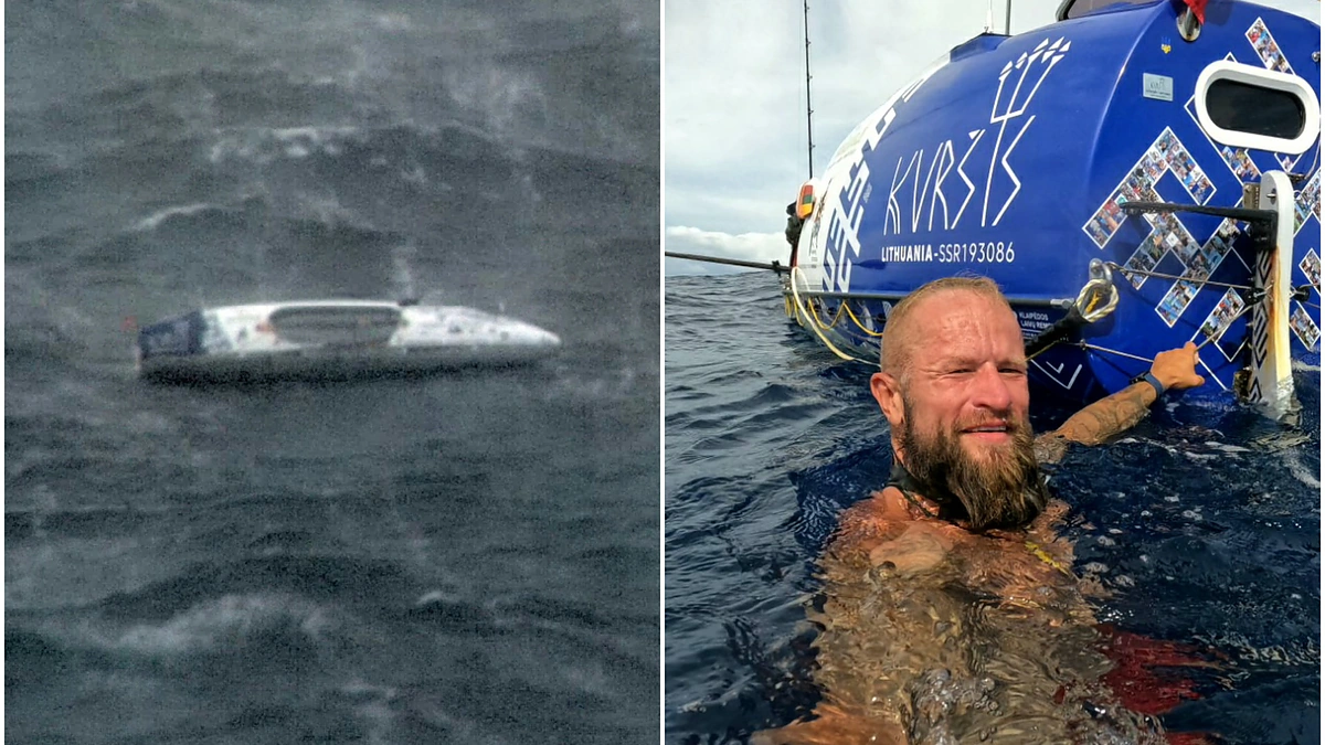 Aurimo Mockaus kelionė per Ramųjį vandenyną / AMSA / A.Mockaus asm. arch. nuotr. / „15min“ fotomontažas