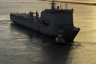 Aurimo Mockaus paieškos laivas / Jungtinių pajėgų vadavietės nuotr.