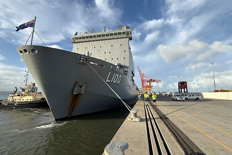 Aurimo Mockaus paieškos laivas / Jungtinių pajėgų vadavietės nuotr.