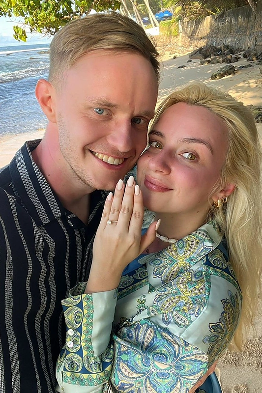 Rokas Bernatonis ir Monika Kudlinskaitė / Asmeninio albumo nuotr.