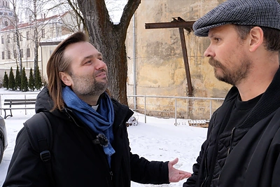 Kunigas A.Toliatas nustebino aktorių A.Bružą: „Tai, mielas Audriau, yra pati gražiausia kelionė“