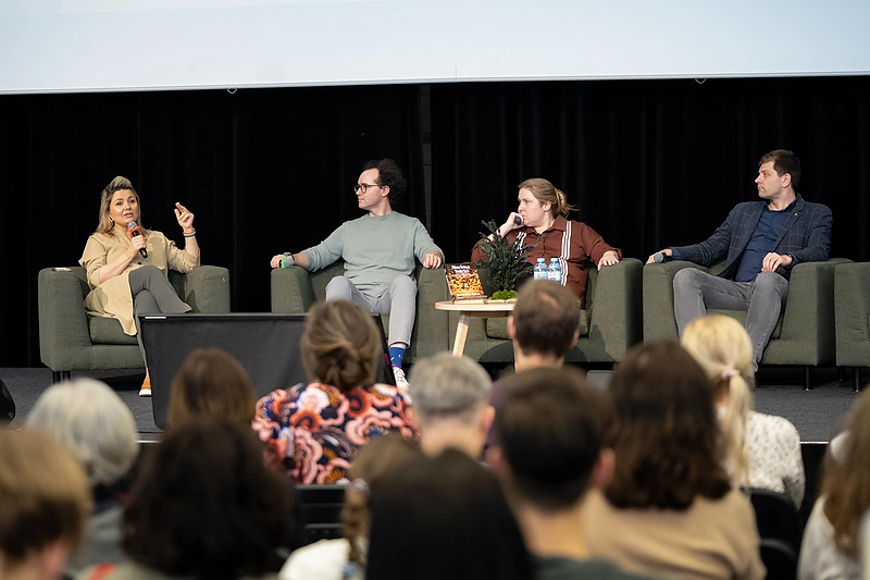 Knygos „Nerimo karta“ pristatymas" / T.Stuko nuotr.