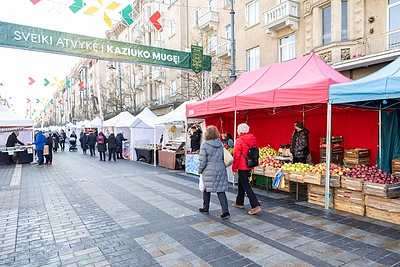 Vilniuje prasidėjo „Kaziuko mugė 2025“ / Roberto Riabovo / BNS nuotr.