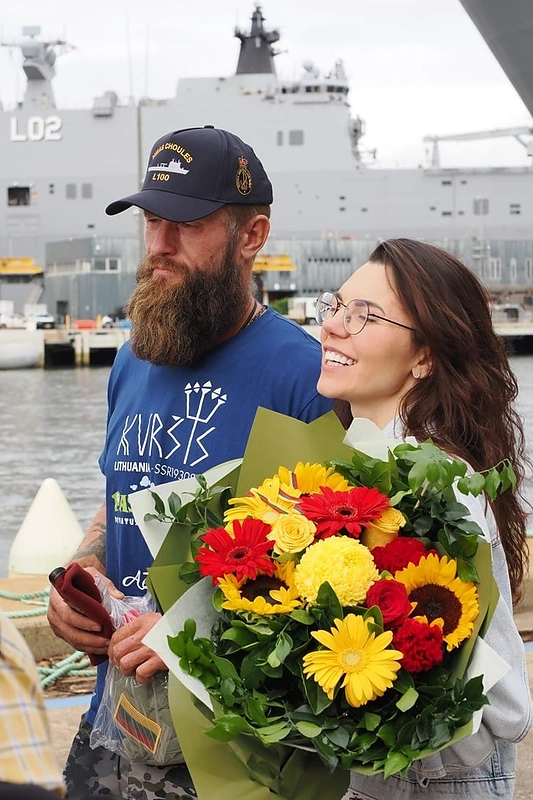 Aurimas Mockus pasitiktas Sidnėjuje / Dariaus Degučio nuotr.