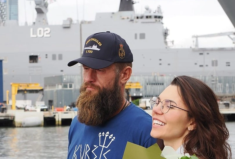 Aurimas Mockus pasitiktas Sidnėjuje / Dariaus Degučio nuotr.