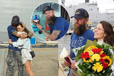 Aurimas Mockus sutiktas Sidnėjuje: iškalbinguose kadruose – žmonos apkabinimai ir emocijų jūra