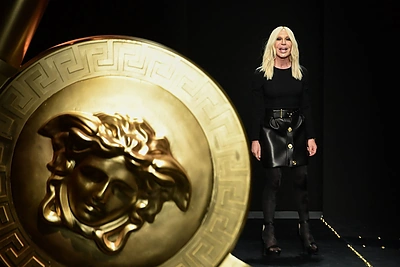 Donatella Versace / „Scanpix“ nuotr.
