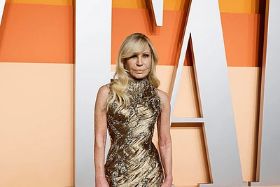 Donatella Versace / „Scanpix“ nuotr.