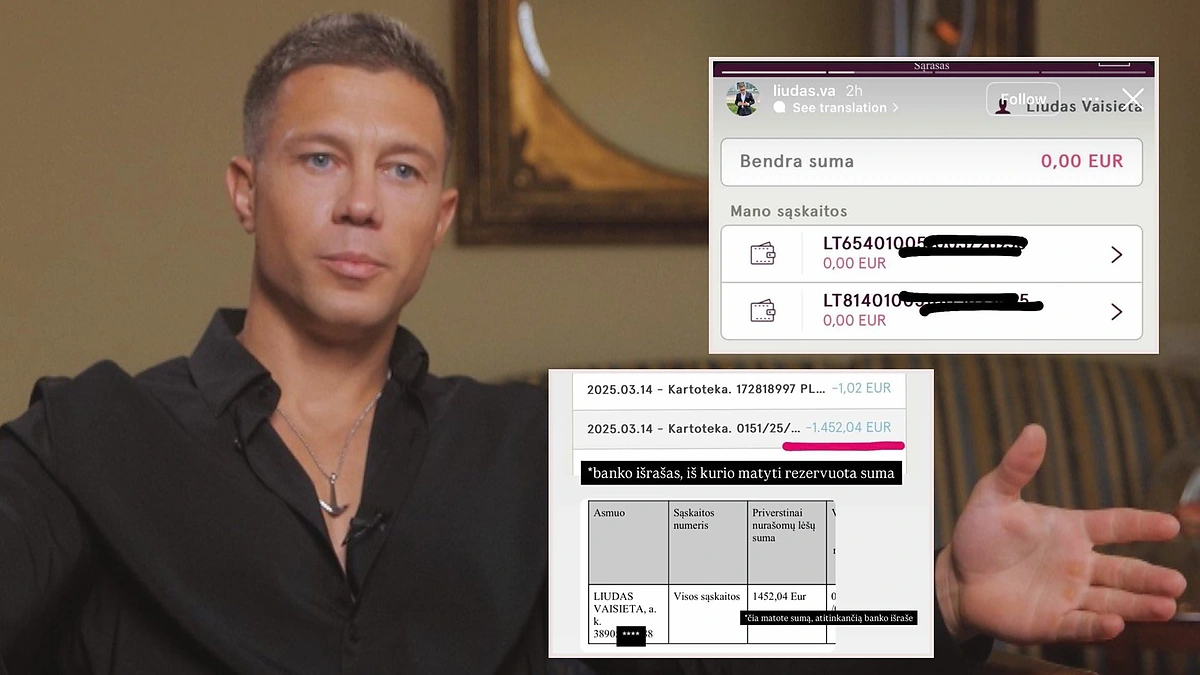 Liudas Vaisieta / LNK ir socialinių tinklų nuotr.