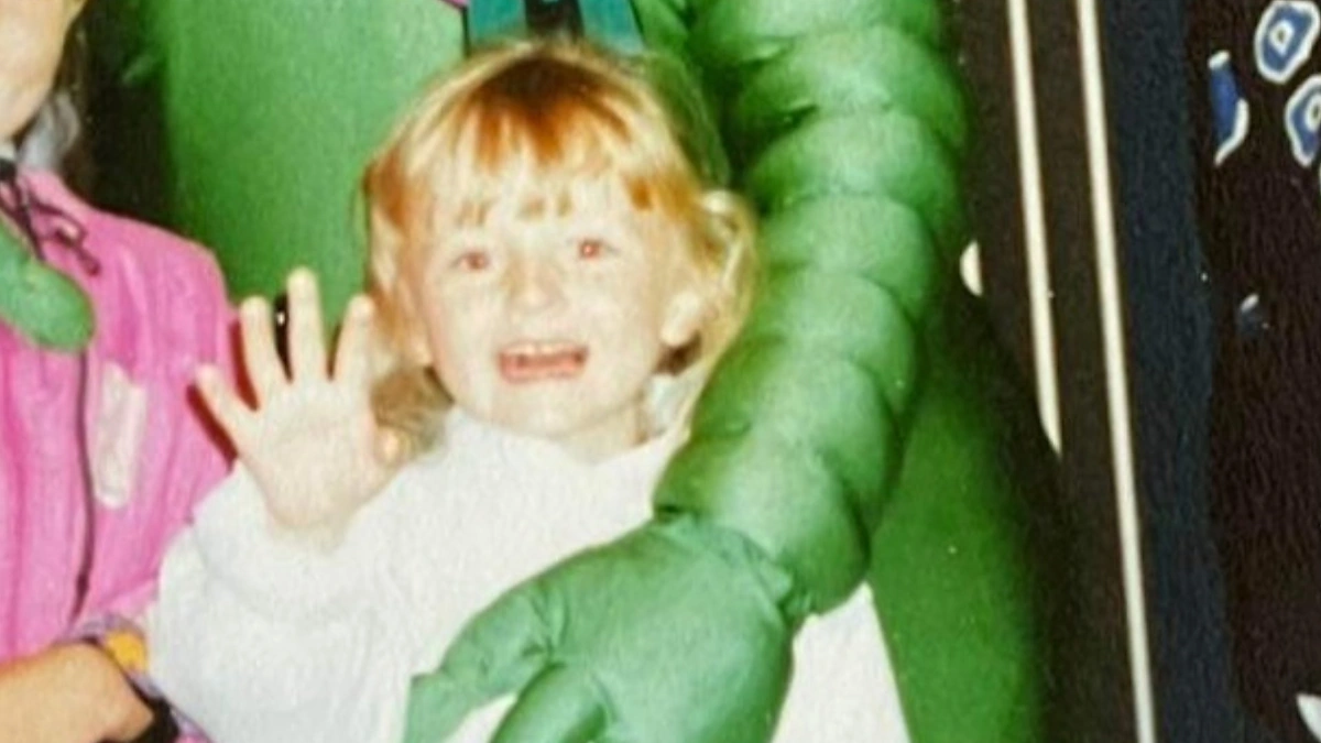 Ugnė Siparė vaikystėje / Asmeninio archyvo nuotr.