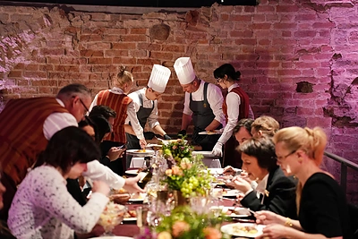 Vilniuje vyko įspūdinga valdovų puota