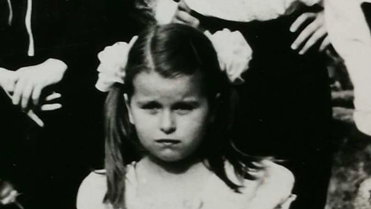 Rūta Mikelkevičiūtė vaikystėje / Asmeninio archyvo nuotr.