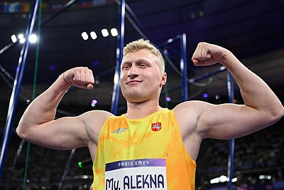 Monstriškas metimas! Mykolas Alekna dukart pagerino pasaulio rekordą