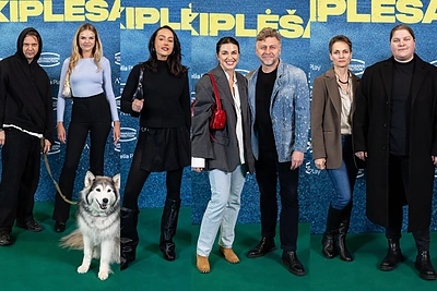 Vilniuje – liaupsių sulaukusios „Akiplėšos“ premjera: įvertinti kino juostos atvyko žinomi žmonės