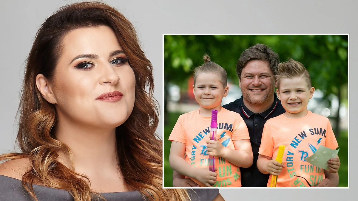 Erika Vitulskienė, Merūnas Vitulskis su vaikais / LNK ir Arno Strumilos nuotr.