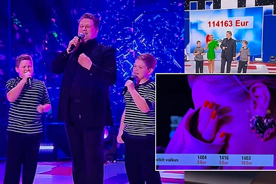 Susigraudinusi Erika Vitulskienė nesulaikė ašarų: scenoje – jaudinantis Merūno ir jų sūnų debiutas