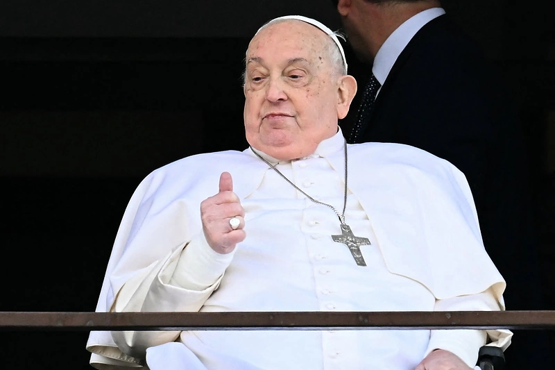Popiežius Pranciškus / AFP/„Scanpix“ nuotr.