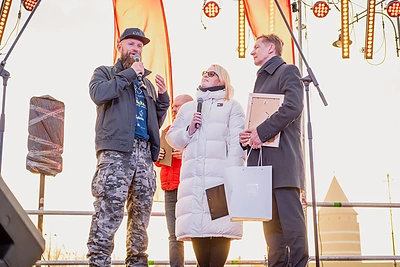 Aurimo Mockaus sutiktuvės Klaipėdoje / Matas Baranauskas /BNS