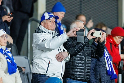 Dj Kaziuko muzika stadione pakėlė sirgalius / Eriko Ovčarenko / BNS nuotr.