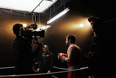 Vaizdo klipo filmavimo akimirka / Alinos Pasiuk nuotr.