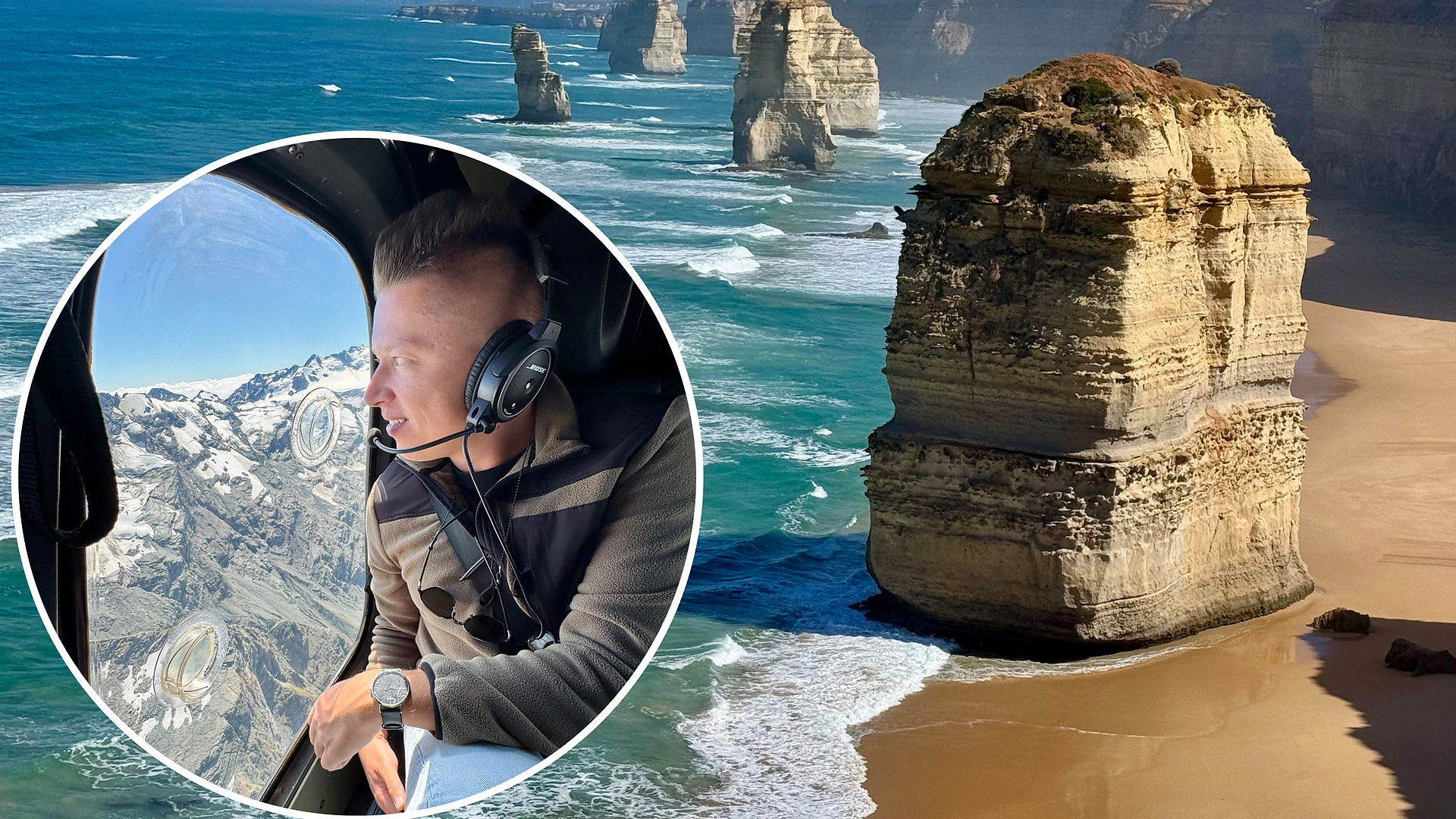 Rimvydas Širvinskas Australijoje / Asmeninio albumo nuotrauka