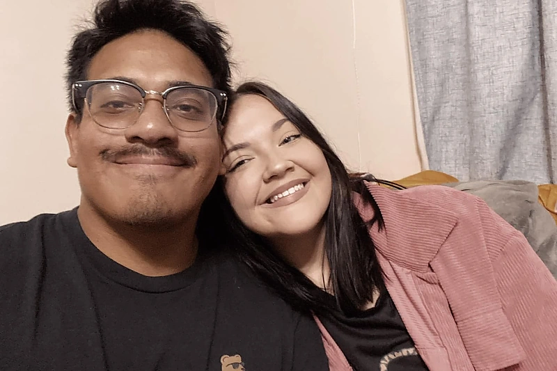 Edvinas Benas Franco ir žmona Georgia / Socialinių tinklų nuotr.