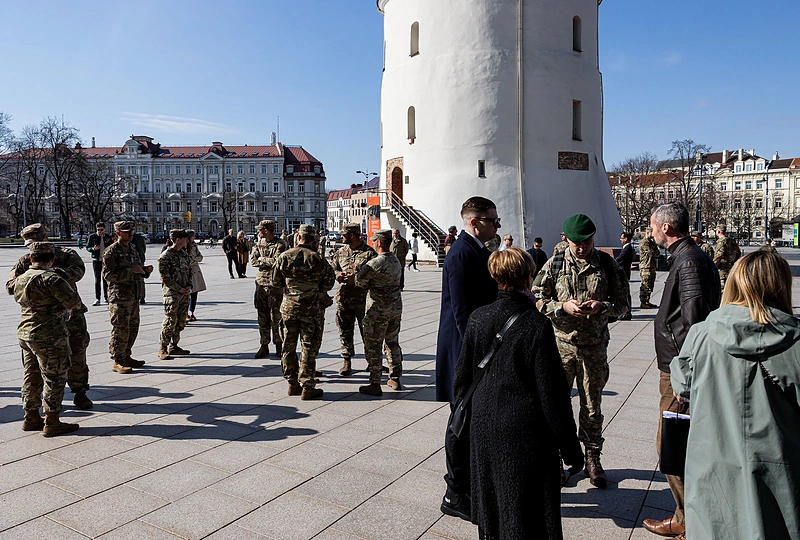 Šv. Mišios už dingusius JAV karius / Pauliaus Peleckio / BNS nuotr.