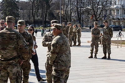 Šv. Mišios už dingusius JAV karius / Pauliaus Peleckio / BNS nuotr.
