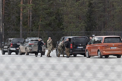 JAV ambasadorė Lietuvoje lankėsi Pabradės poligone / Pauliaus Peleckio / BNS nuotr.