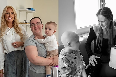 Į Lietuvą trumpam sugrįžusi Repčenkaitė turėjo jautrių vizitą: aplankė vėžiu sergančius vaikus