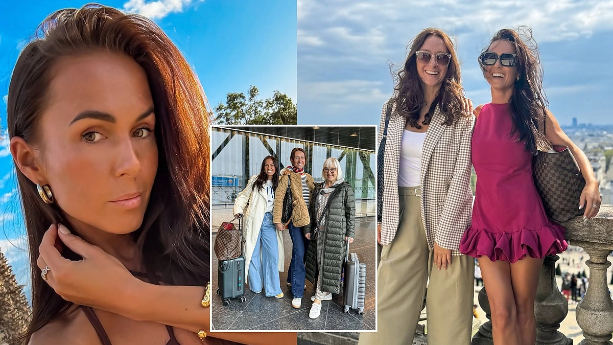 Ieva Swan su mama ir sese / Asmeninio archvyo nuotr.