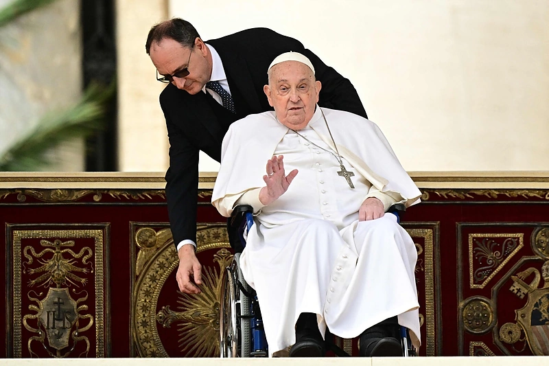 Popiežius Pranciškus / TIZIANA FABI / AFP