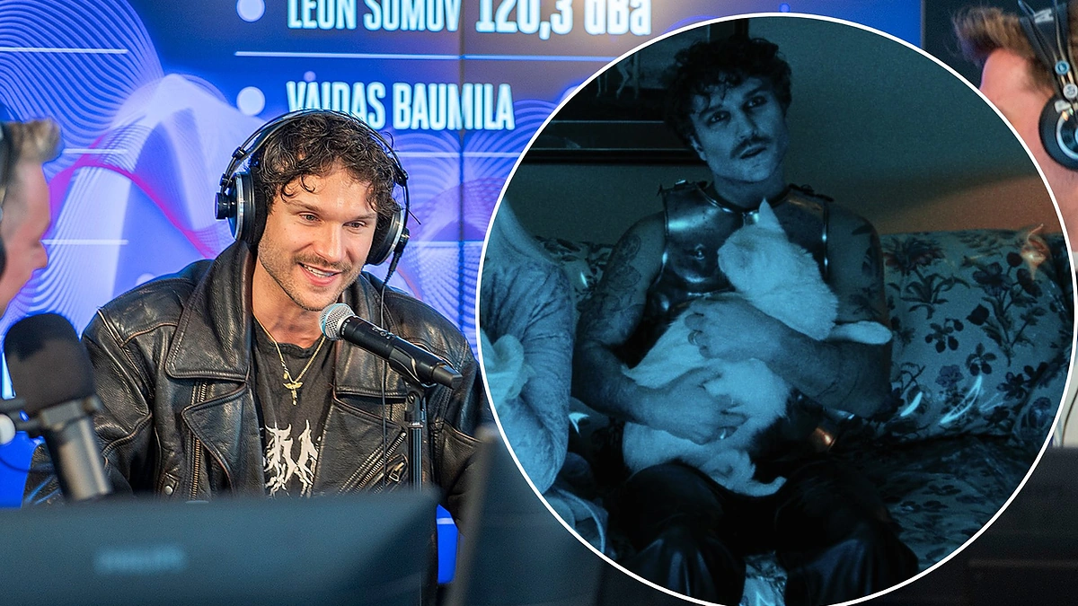 Vaidas Baumila pristatė naują dainą / Jurgio Sakalausko nuotr.