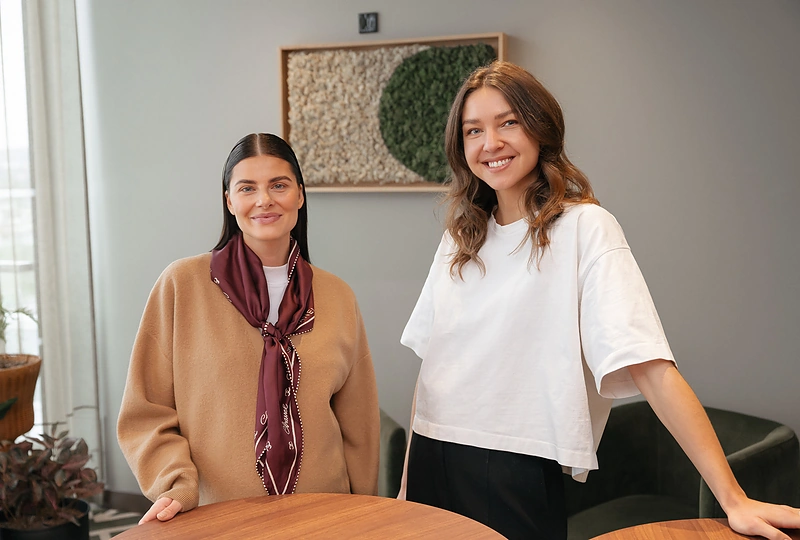 Magdalena Sabalė ir Emilija Antanavičiūtė / Martyno Stankaičio nuotr.