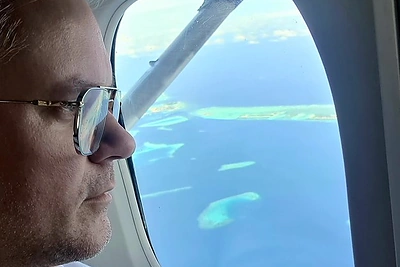 Edvardo Žičkaus atostogos Maldyvuose / Asmeninio archyvo nuotr.