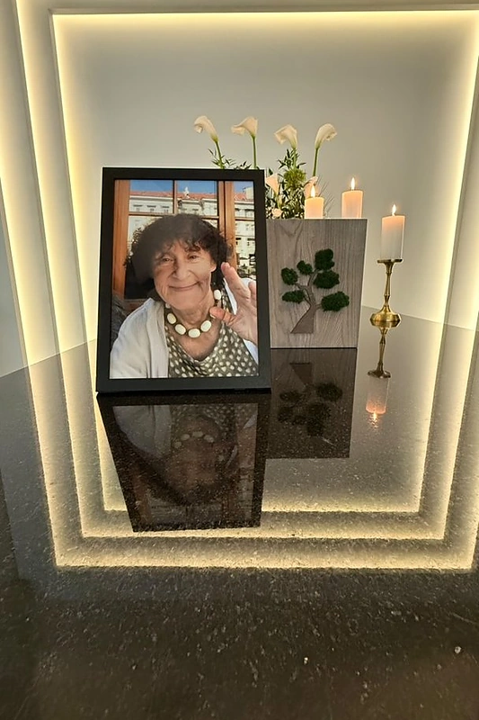 Veronikos Motvydienės mamos netektis / Asmeninio archyvo nuotr.